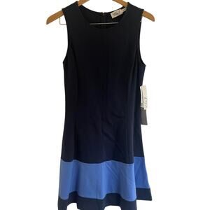 Eliza J navy blue sleeveless dress size 12